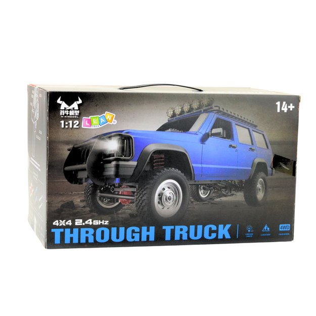 Nuotoliniu būdu valdomas automobilis Terrain Car MN78 4x4, pilkas