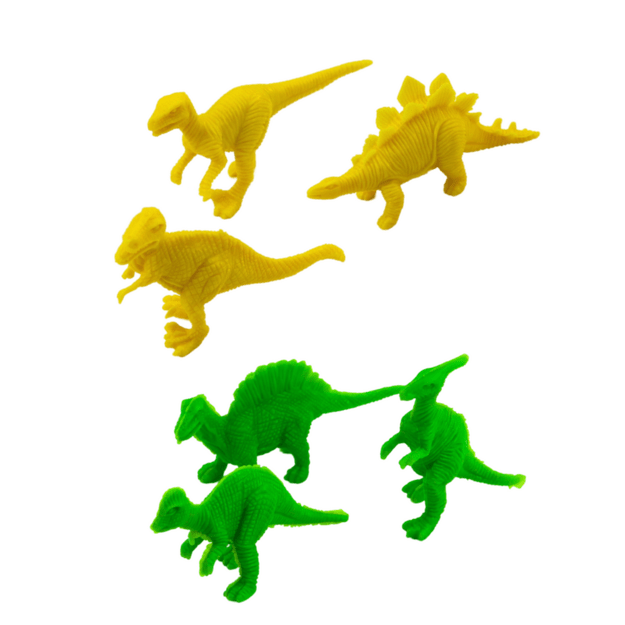 Interaktyvus dinozauras su mažomis figūrėlėmis, žalias 2