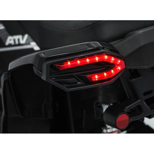 Vienvietis elektrinis keturratis vaikams Quad Fast Wheel, juodas