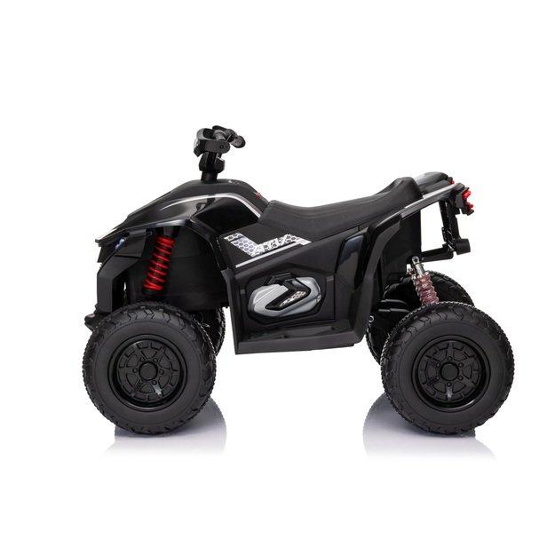 Vienvietis elektrinis keturratis vaikams Quad Fast Wheel, juodas