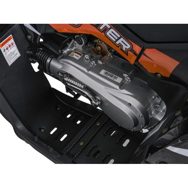Benzininis keturratis vaikams 200CC MONSTER, oranžinis