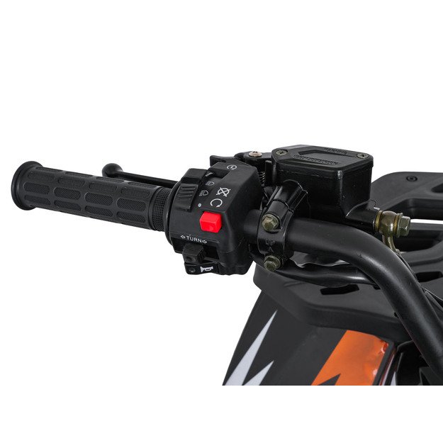 Benzininis keturratis vaikams 200CC MONSTER, oranžinis