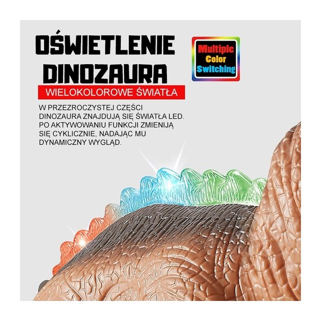 Nuotoliniu būdu valdomas dinozauras T-Rex, WOOPIE 3