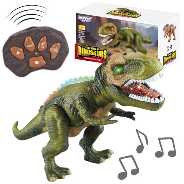 Nuotoliniu būdu valdomas dinozauras T-Rex, WOOPIE