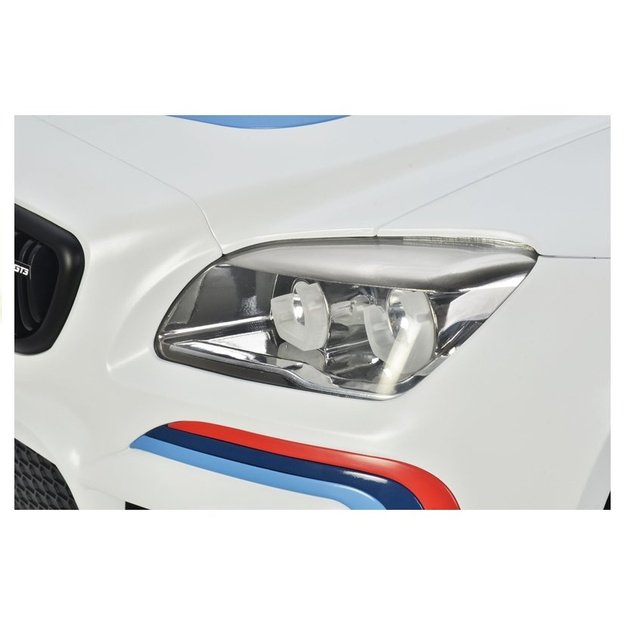 Vienvietis vaikiškas elektromobilis BMW M6 GT3 baltas