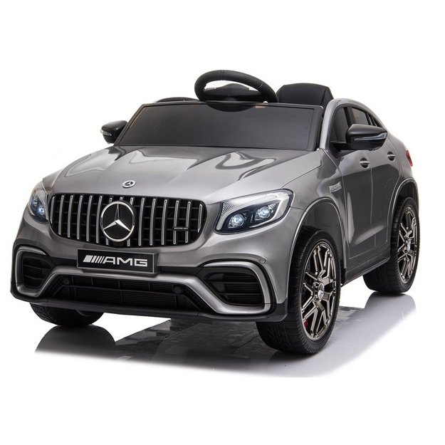 Elektromobilis vaikams Mercedes QLS 4x4, sidabrinis lakuotas
