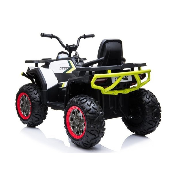 Elektrinis keturratis vaikams 4x4 XMX607 baltas