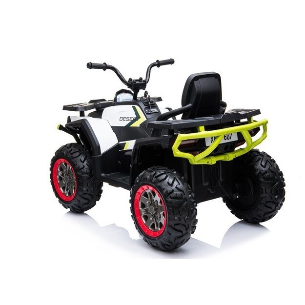 Elektrinis keturratis vaikams 4x4 XMX607 baltas