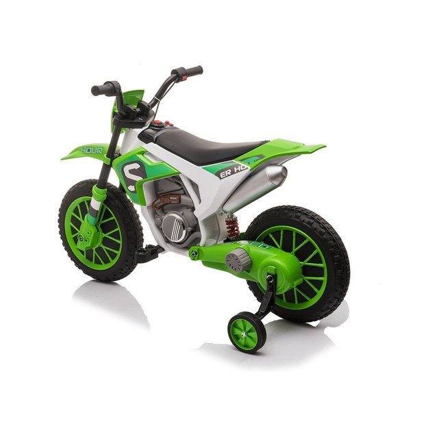 Vienvietis elektrinis motociklas vaikams XMX616, žalias 