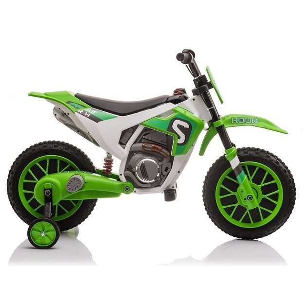 Vienvietis elektrinis motociklas vaikams XMX616, žalias 