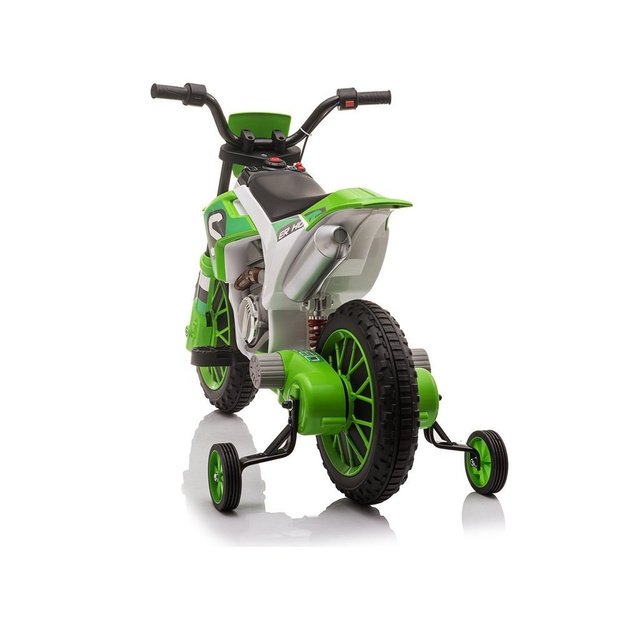 Vienvietis elektrinis motociklas vaikams XMX616, žalias 