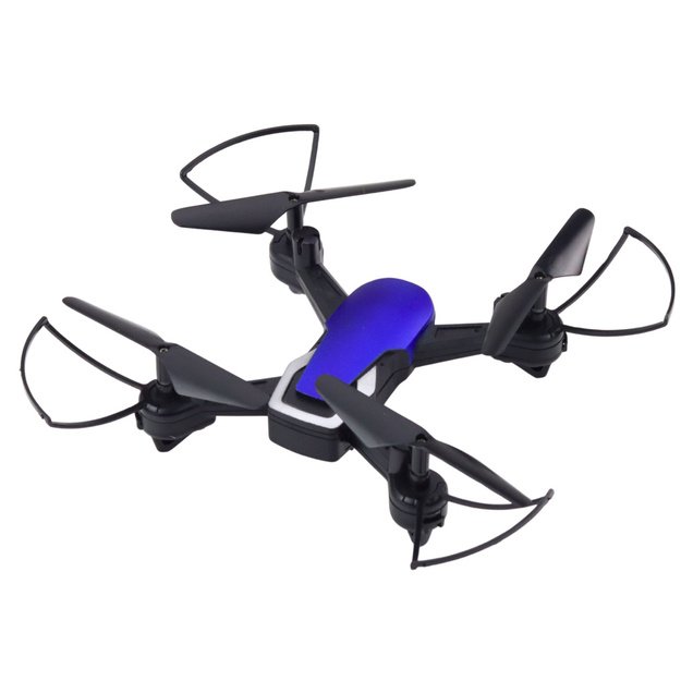 Nuotoliniu būdu valdomas šešių ašių dronas Falcon su LED žibintais, mėlynas 1