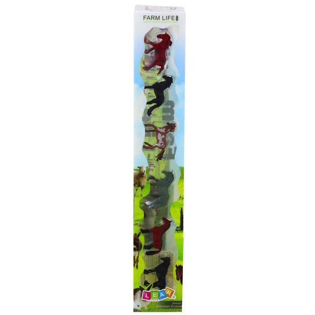 Mini arklių figūrėlių rinkinys 5–6 cm, 6 vnt. 7