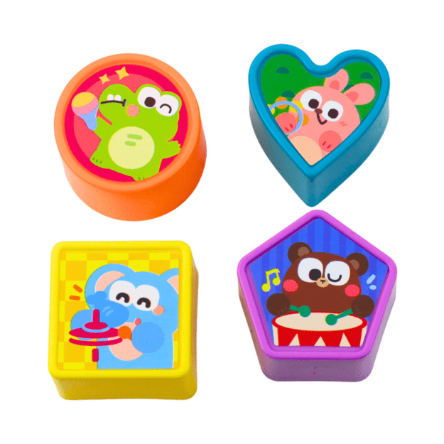 Interaktyvus edukacinis kubas rūšiuoklis vaikams “Activity Box” 3