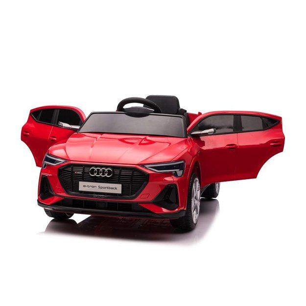 Vienvietis elektromobilis vaikams AUDI E- Tron QLS-6688, raudonas