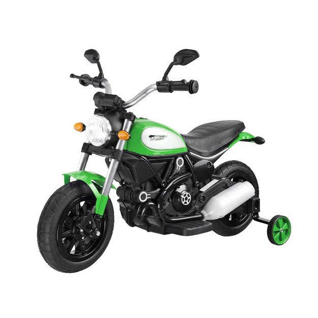 Vienvietis elektrinis motociklas vaikams Street Bob, raudonas