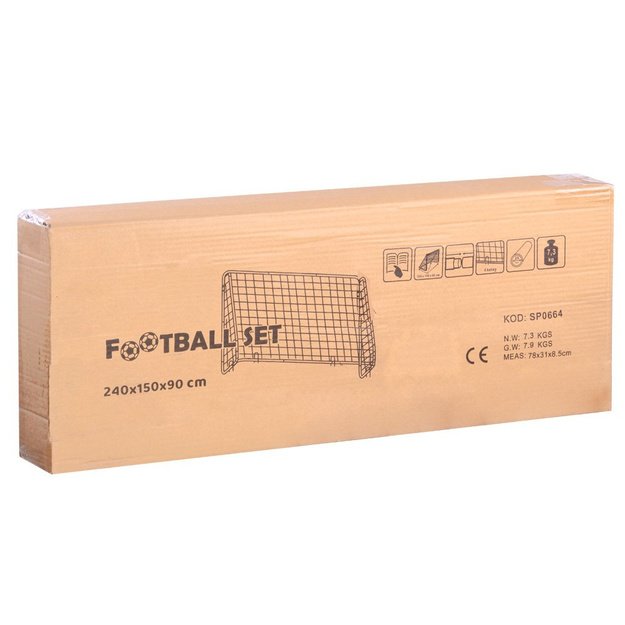 Futbolo vartai vaikams 240x150x90cm