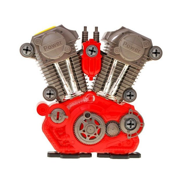 Jaunojo mechaniko variklio taisymo rinkinys - šviesos ir garso efektai 4