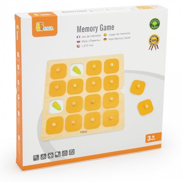 Montessori atminties žaidimas vaikams „Atspėk paveikslėlius“, Viga 4