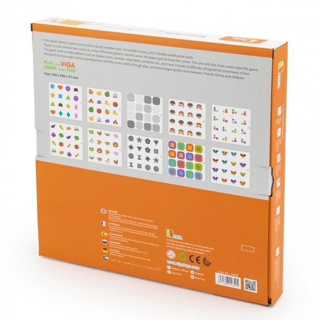 Montessori atminties žaidimas vaikams „Atspėk paveikslėlius“, Viga 5