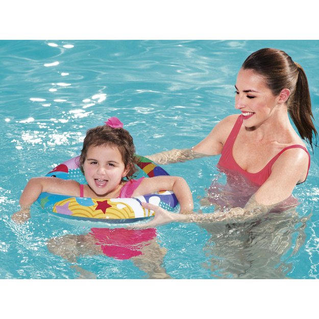 Pripučiamas plaukimo ratas vaikams delfinas 51cm, Bestway