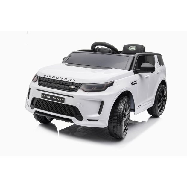Vienvietis elektromobilis vaikams Range Rover BBH-023, baltas