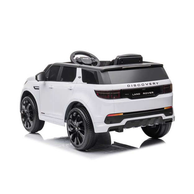 Vienvietis elektromobilis vaikams Range Rover BBH-023, baltas