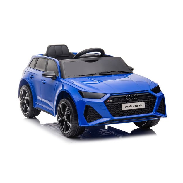 Vienvietis elektromobilis vaikams Audi RS6 BRD, mėlynas