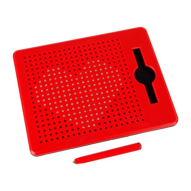 Magnetinė lenta su priedais, raudona