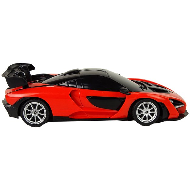  Nuotoliniu būdu valdomas automobilis McLaren, raudonas 9