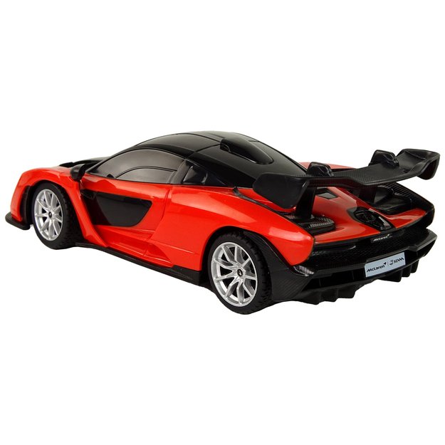  Nuotoliniu būdu valdomas automobilis McLaren, raudonas 8