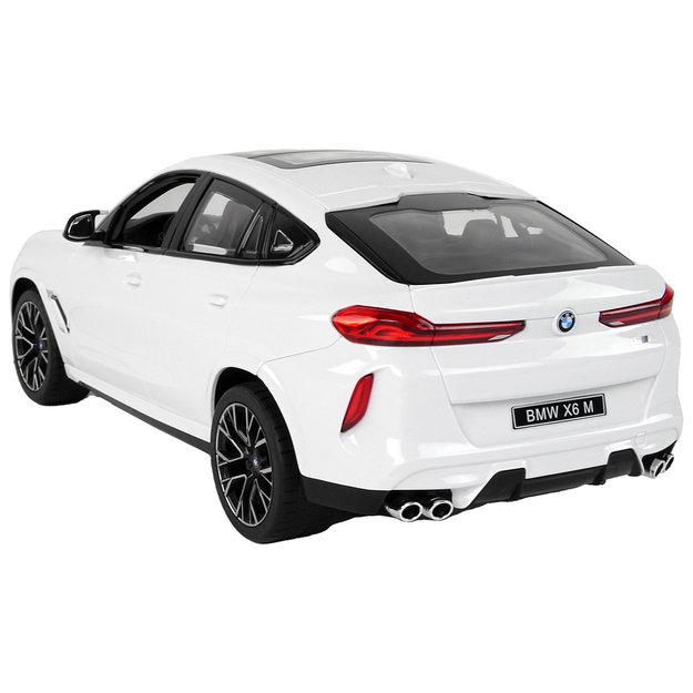 Nuotoliniu būdu automobilis Bmw X6 M 1:14, baltas