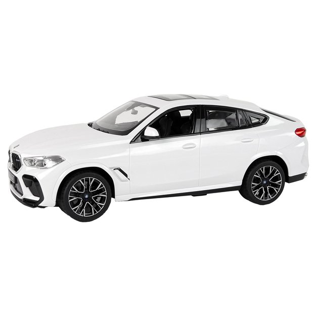 Nuotoliniu būdu automobilis Bmw X6 M 1:14, baltas
