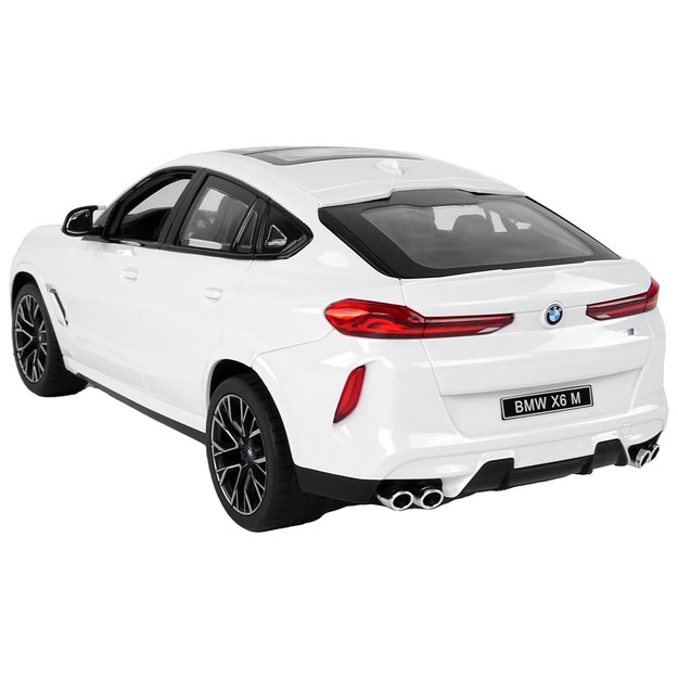 Nuotoliniu būdu automobilis Bmw X6 M 1:14, baltas