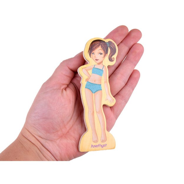 Magnetinė medinė dėlionė, 4 modeliai 22