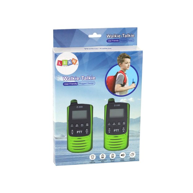 Radijo stotelės „Walkie-Talkie Moro“ 3 km, žalios