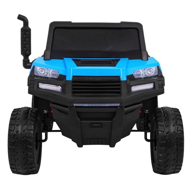 Dvivietis elektromobilis vaikams 4x4 Farmer Truck, mėlynas