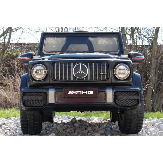 Vienvietis elektrinis džipas vaikams Mercedes AMG G63, juodas