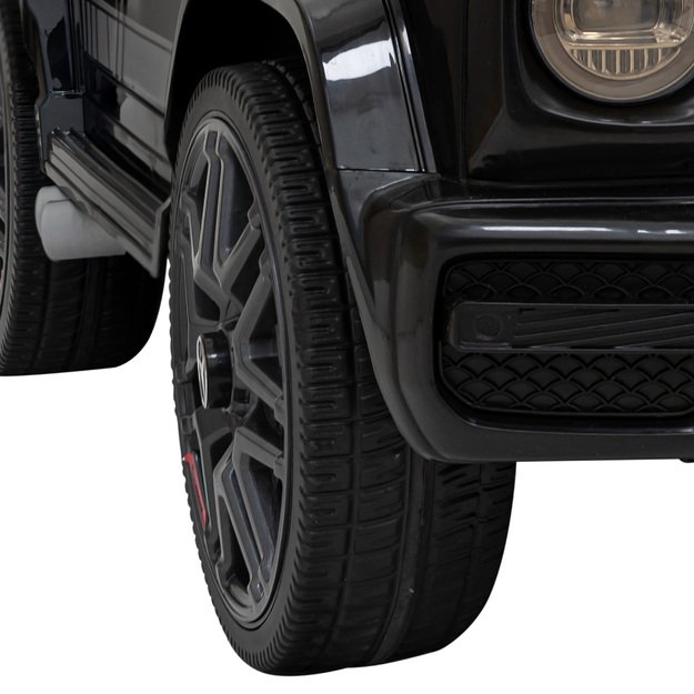 Vienvietis elektrinis džipas vaikams Mercedes AMG G63, juodas