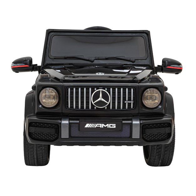 Vienvietis elektrinis džipas vaikams Mercedes AMG G63, juodas