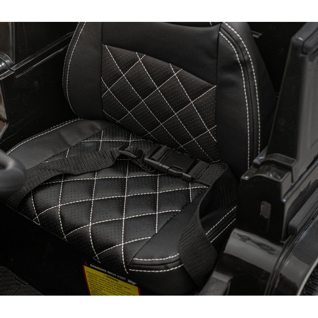Vienvietis elektrinis džipas vaikams Mercedes AMG G63, juodas