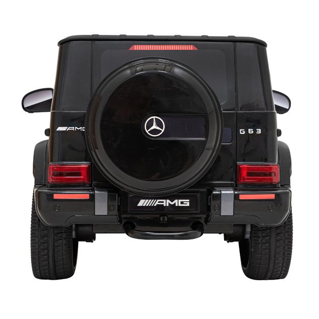 Vienvietis elektrinis džipas vaikams Mercedes AMG G63, juodas