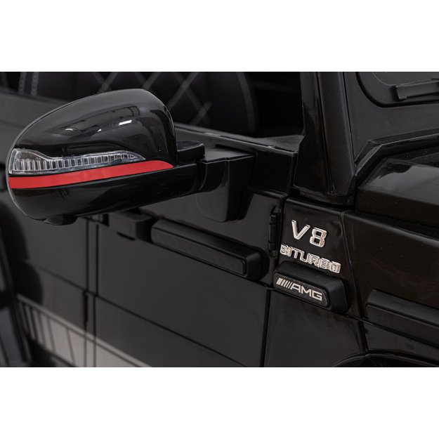 Vienvietis elektrinis džipas vaikams Mercedes AMG G63, juodas