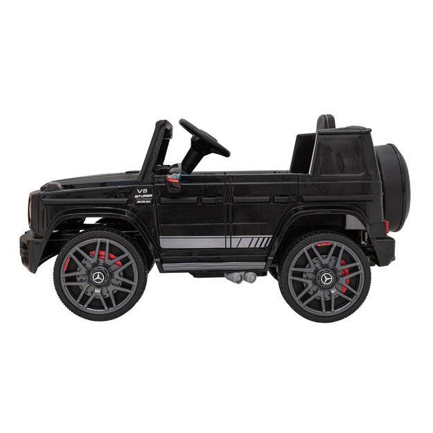 Vienvietis elektrinis džipas vaikams Mercedes AMG G63, juodas