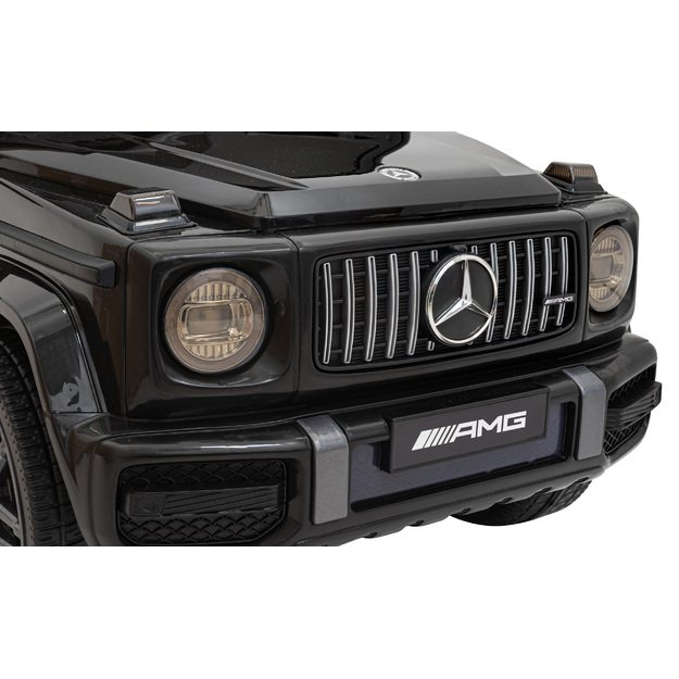 Vienvietis elektrinis džipas vaikams Mercedes AMG G63, juodas