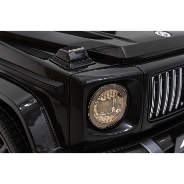 Vienvietis elektrinis džipas vaikams Mercedes AMG G63, juodas