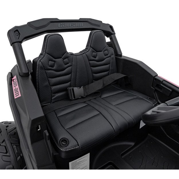 Vienvietis elektrinis bagis vaikams Maverick CAN-AM, rožinis
