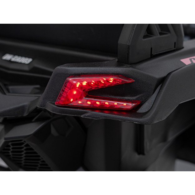 Vienvietis elektrinis bagis vaikams Maverick CAN-AM, rožinis