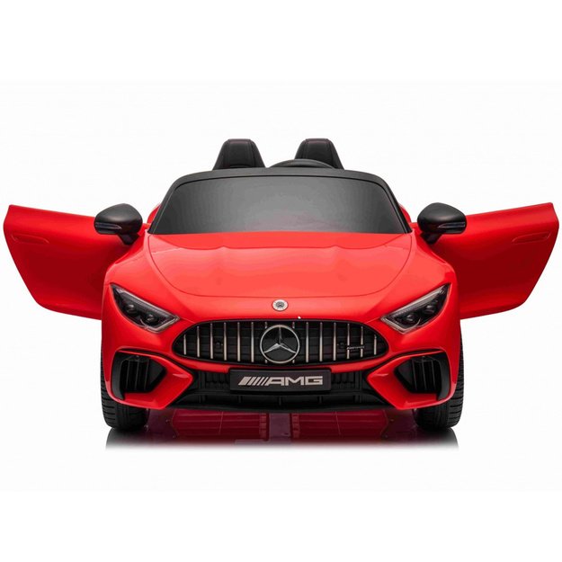 Dvivietis elektromobilis vaikams Mercedes SL 63 AMG, raudonas