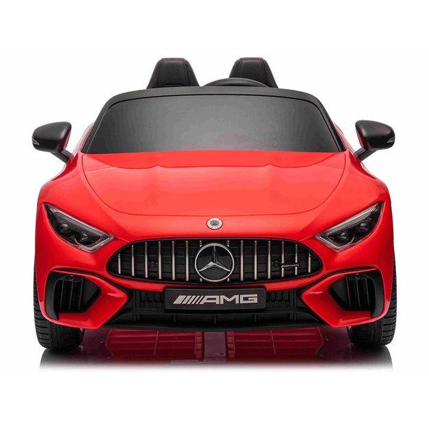 Dvivietis elektromobilis vaikams Mercedes SL 63 AMG, raudonas